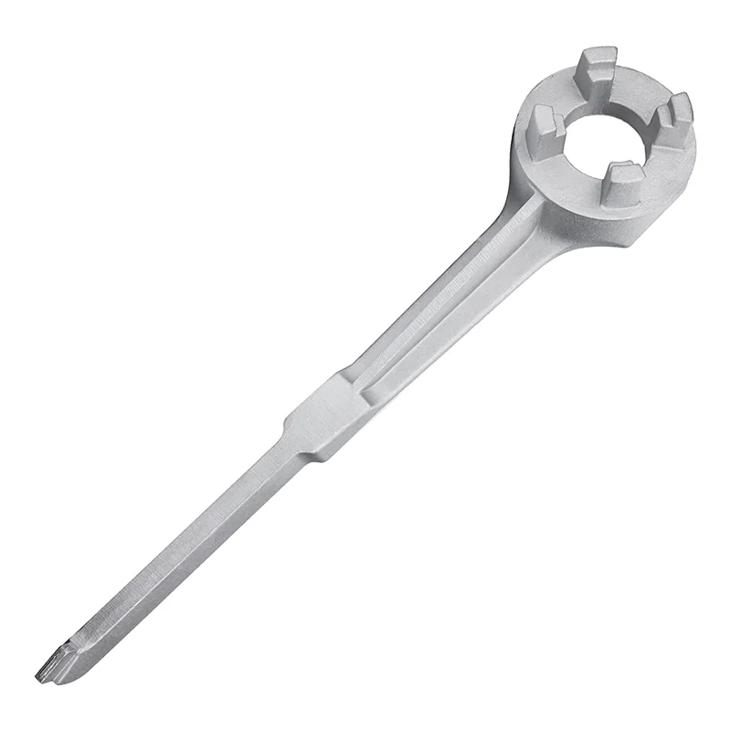 

Bung Wrench Drum Wrench Aluminum Barrel Opener Tool for 10 15 20 30 50 55 Gallon Barrels Fits 2 and 3/4 inch Bung Caps