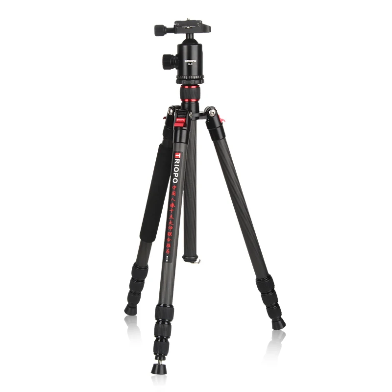 Triopo 사진 장비 스튜디오 탄소 섬유 DSLR 카메라 삼각대, 전문 니콘, 캐논,  카메라 스탠드
