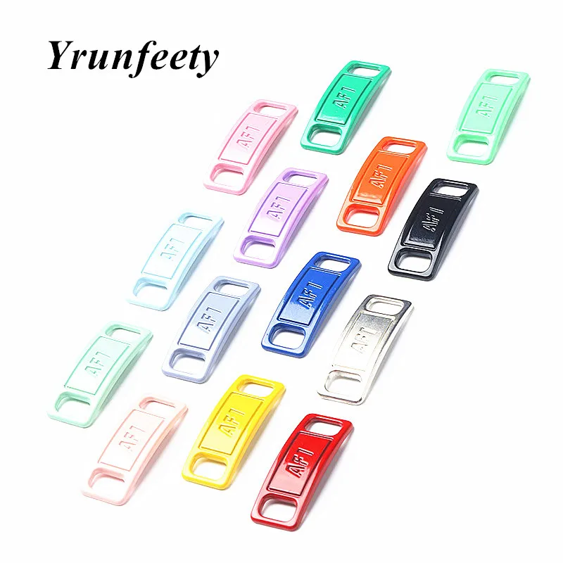 2023 Nuove Fibbie Per Lacci Delle Scarpe Af1 Ciondoli Per Lacci Delle Scarpe Decorazioni Per Scarpe In Metallo Punta 2 Pezzi Ciondoli Per Scarpe Color