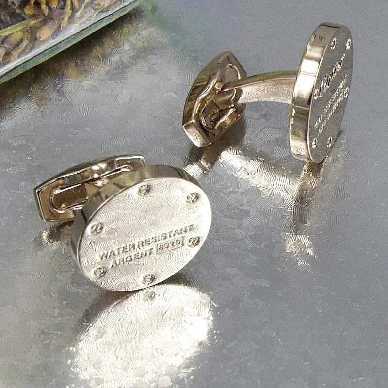 Luxury High Quality CT Circular Four Colors Cuff Links Detail Business Suit Shirts CuffLinks Classic Buttons Box Set