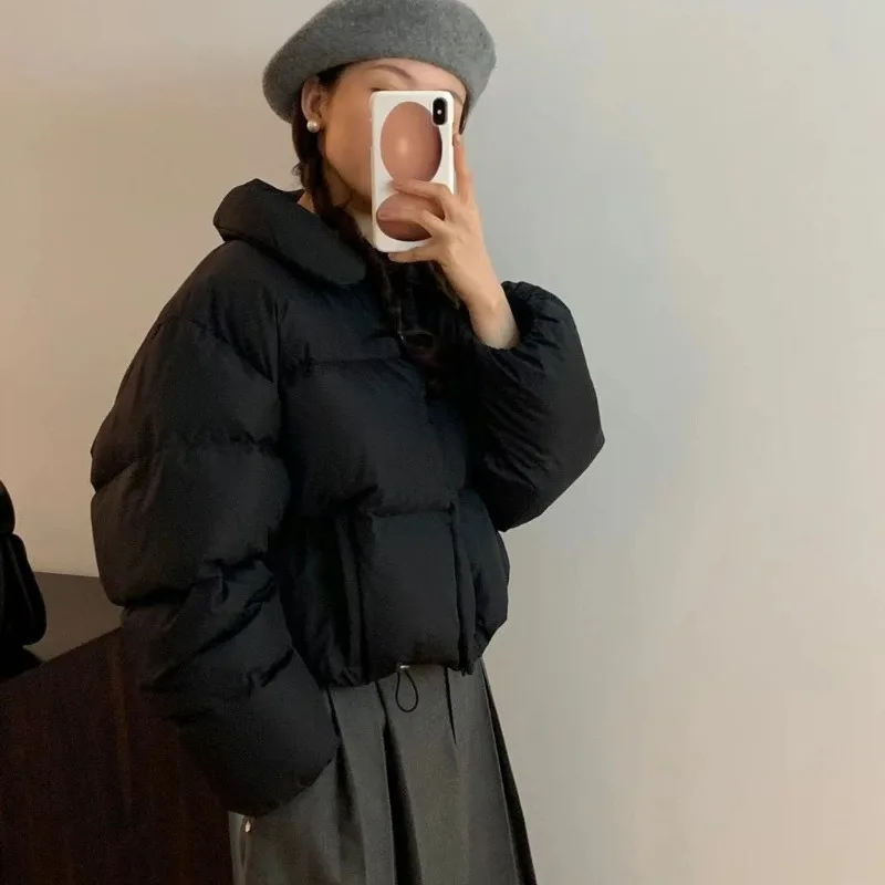 2023 New Women Down Jacket Winter Coat Female Short Parkas Slim Fit  Thick Outwear Given To Philandering Leisure Time Overcoat