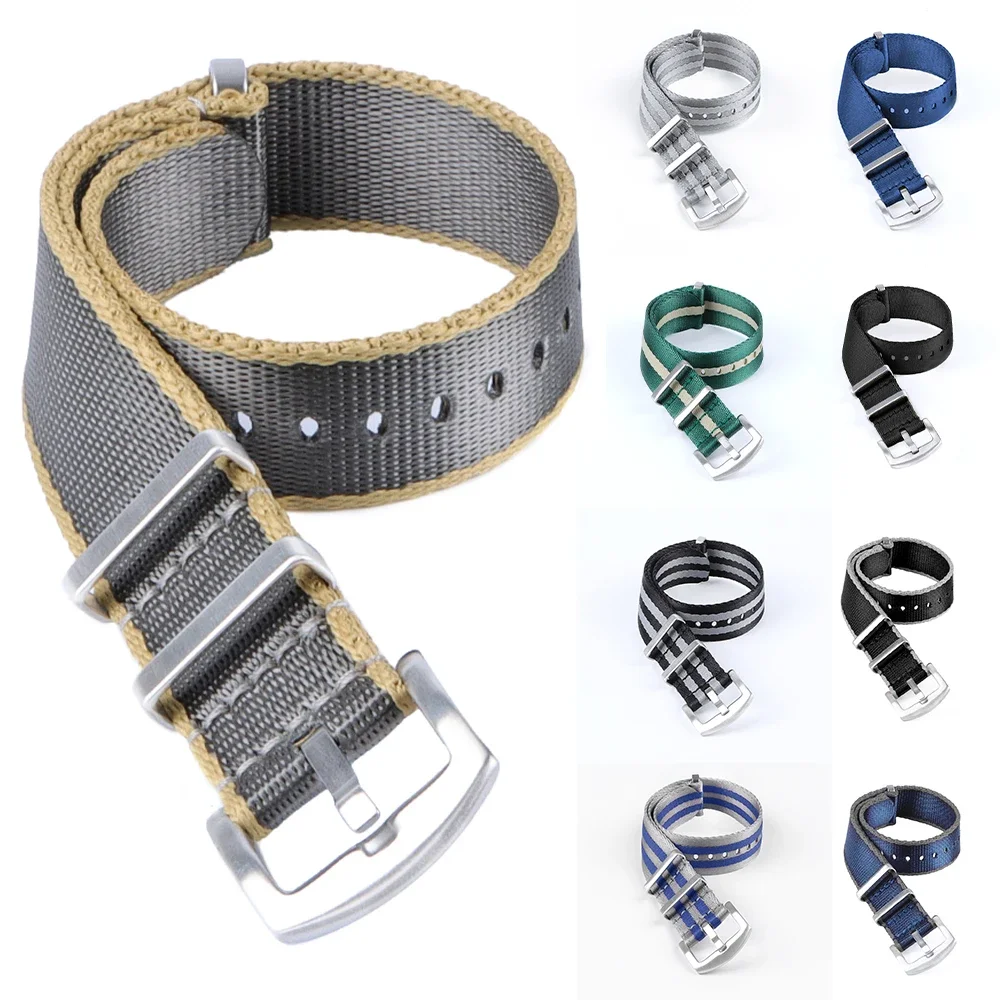 Nylon Military Sport Canvas Wristband Strap