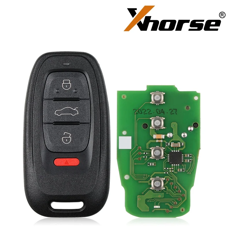 

Xhorse XSADJ1GL VVDI 754J Smart Key for Audi 315/433/868MHZ A6L Q5 A4L A8L with Key Shell [Newest Version]
