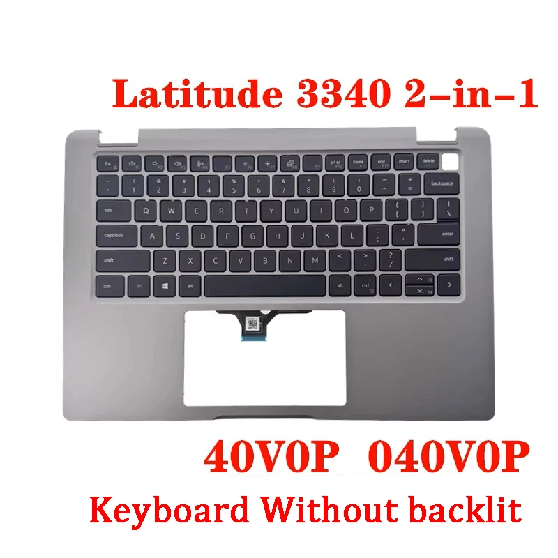 NEW ORIGINAL Laptop Replace Top Case for DELL Latitude 3340 2-in-1 US 40V0P 040V0P