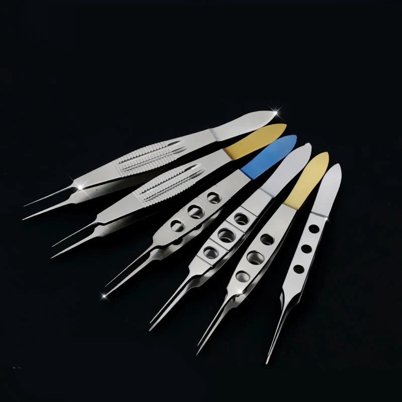 

Double eyelid fat tweezers liposuction ophthalmic toothed beauty plastic suture removal tweezers with hooks