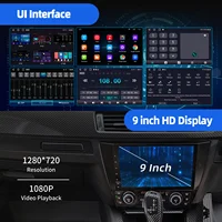 ESSGOO 9" Autoradio Android 13 Carplay/Android Auto Écran Tactile GPS Navigation BT RDS pour BMW Série 3 E90 E91 E92 E93 2005-2013 3