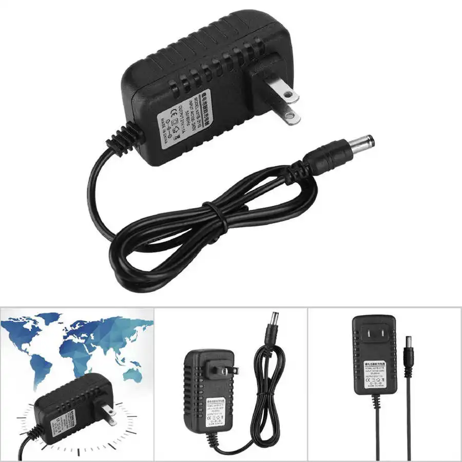 Charger Adapter Battery Charger Fast Charger Battery Charger Adapter 21V/1A Lithium Battery Charger Adapter Charger Adaptative Fireproof Protective Fast Charging US/EU Plug