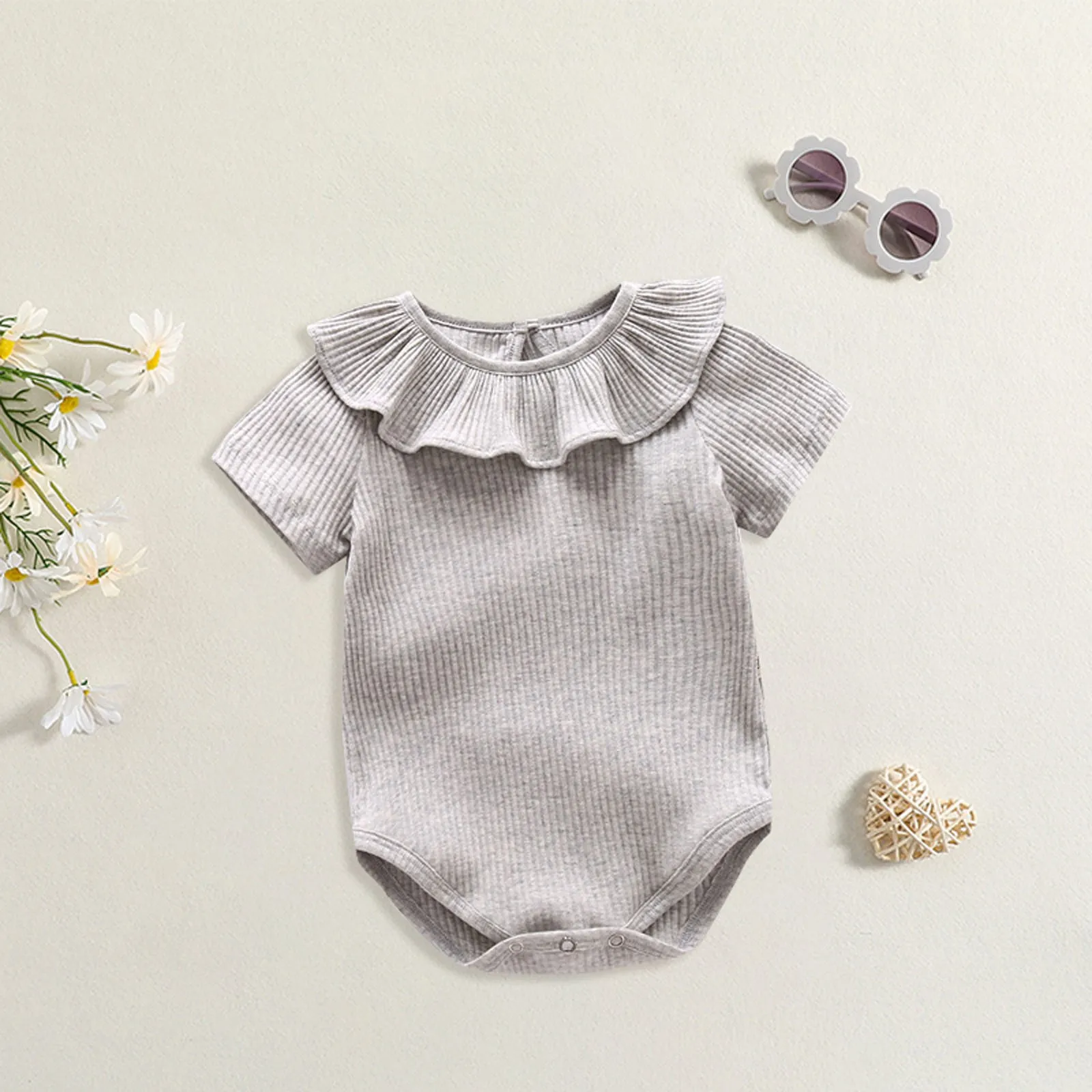 Toddler Infant Kids Baby Girls Summer Ha Yi Climbing Clothes Newborn Clothes Thin Super Cute Baby Bag Summer Girl