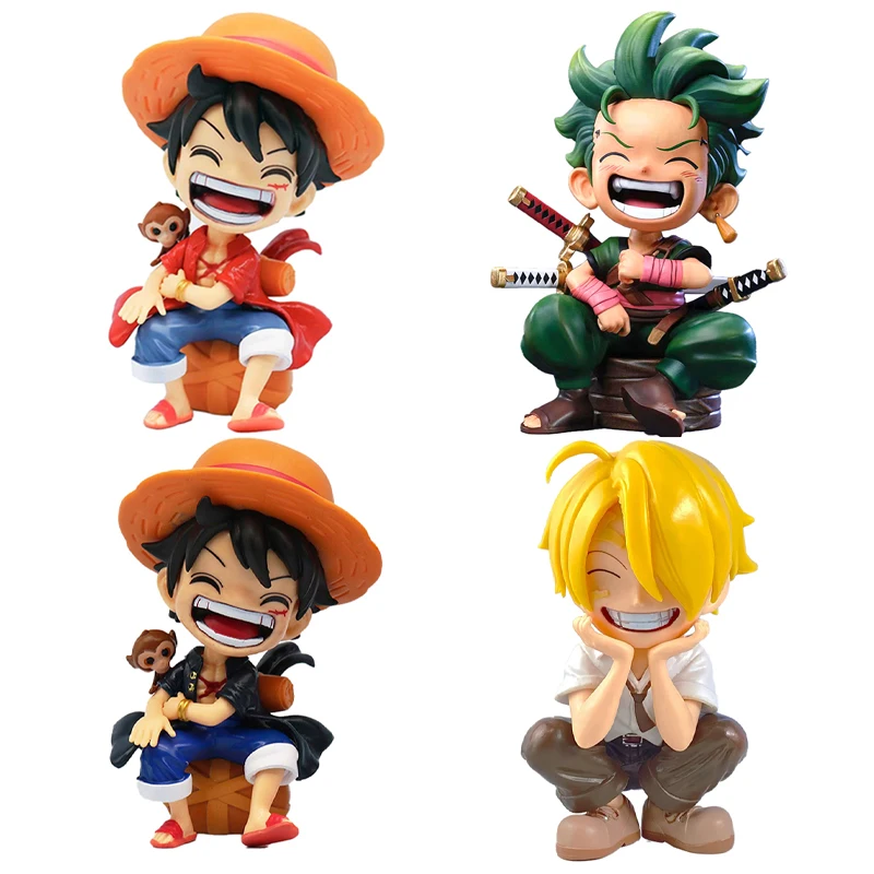 مجسمات شخصيات ون بيس لوفي وزورو