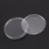 10 pcs Small round transparent plastic coin capsules box 30mm 6