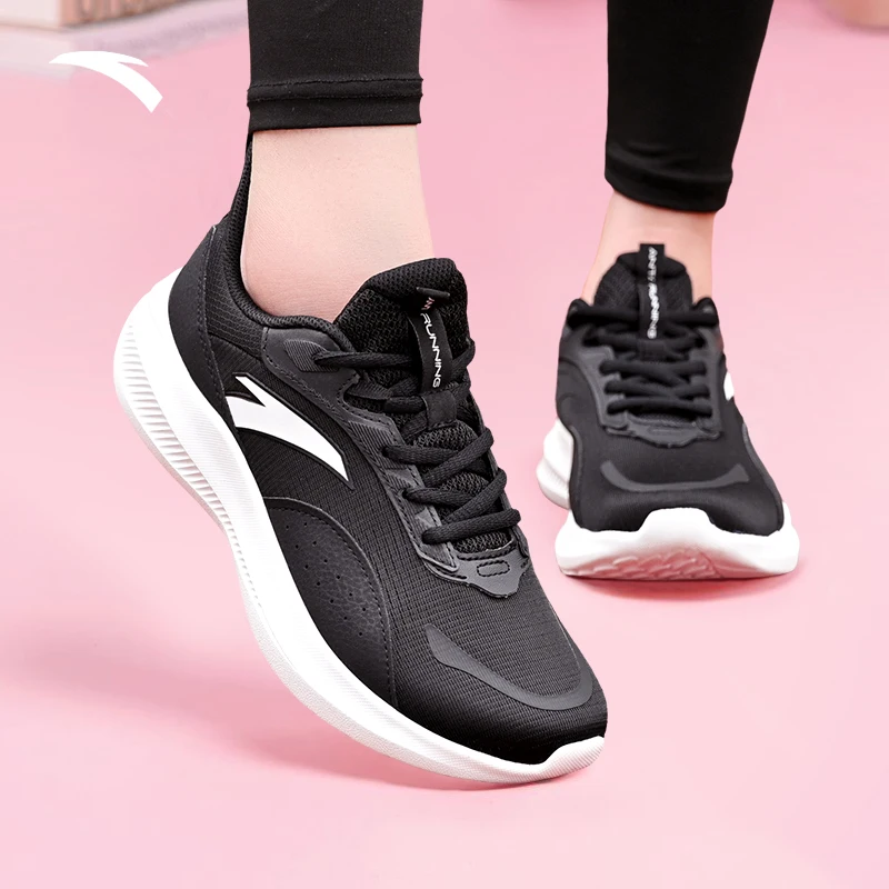 

Anta Lingyun Running Shoe 2023 Summer New Mesh Breathable Women's Shoe Casual Soft Sole Shock Absorbing Jumping Rope Sports Shoe