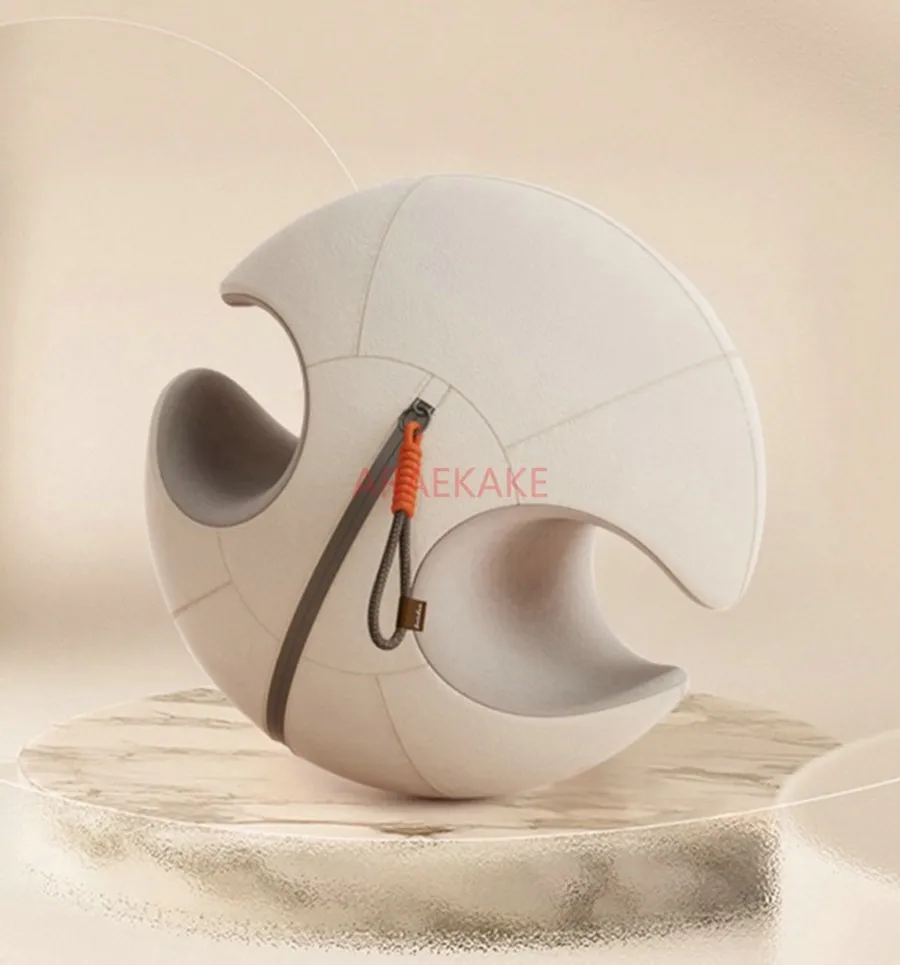 Wave speed ball, semi-circular balance yoga ball, fitness hemisphere Pilates, Poppy waist twisting ball