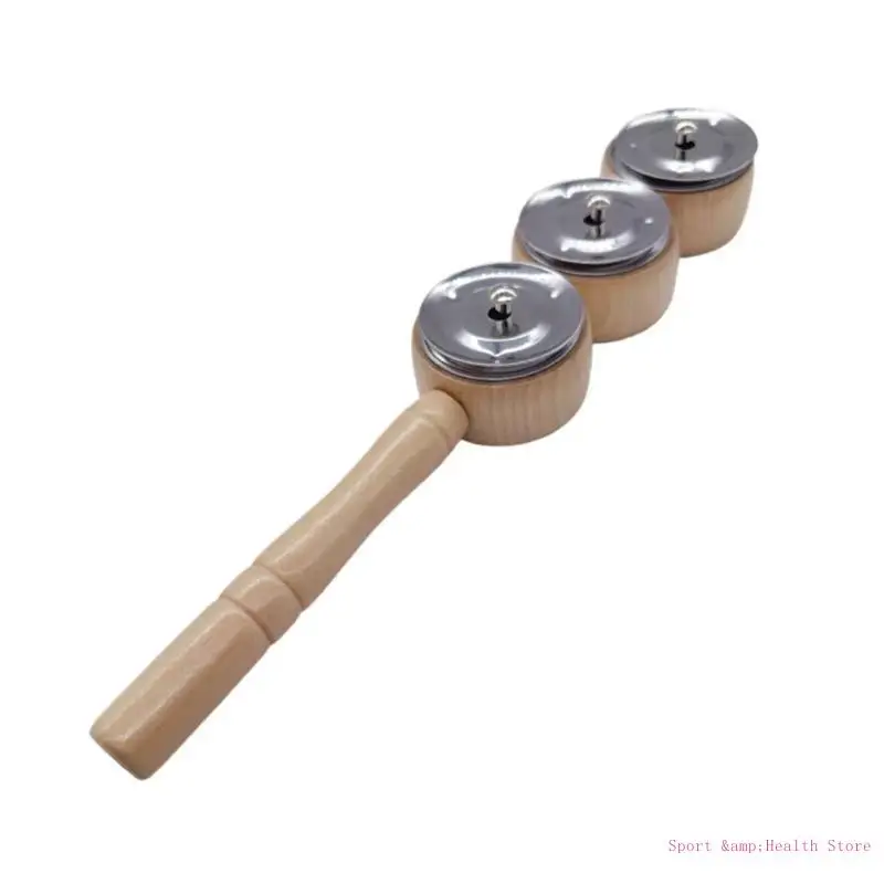 Tambourine Sticks Musical Bells Hand Rattles Bells Music Tambourine Percussion