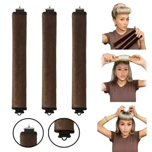 Heatless Hair Curler No Heat Hair Rollers Lazy  Curling Rod Headband Soft Curls Sleeping Flexi Rods with Hook Hair Styling Tools