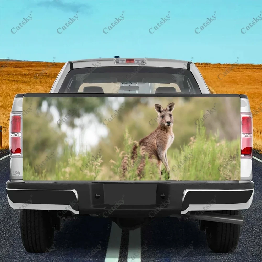 

Animal kangaroo Car sticker rear car rear appearance modification package suitable for car truck sticker
