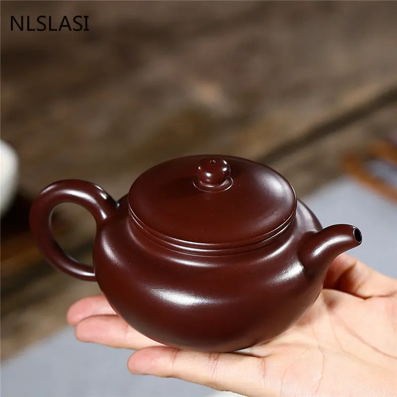 WSHYUFEI Authentic Yixing teapot zisha tea pot Raw ore Purple mud