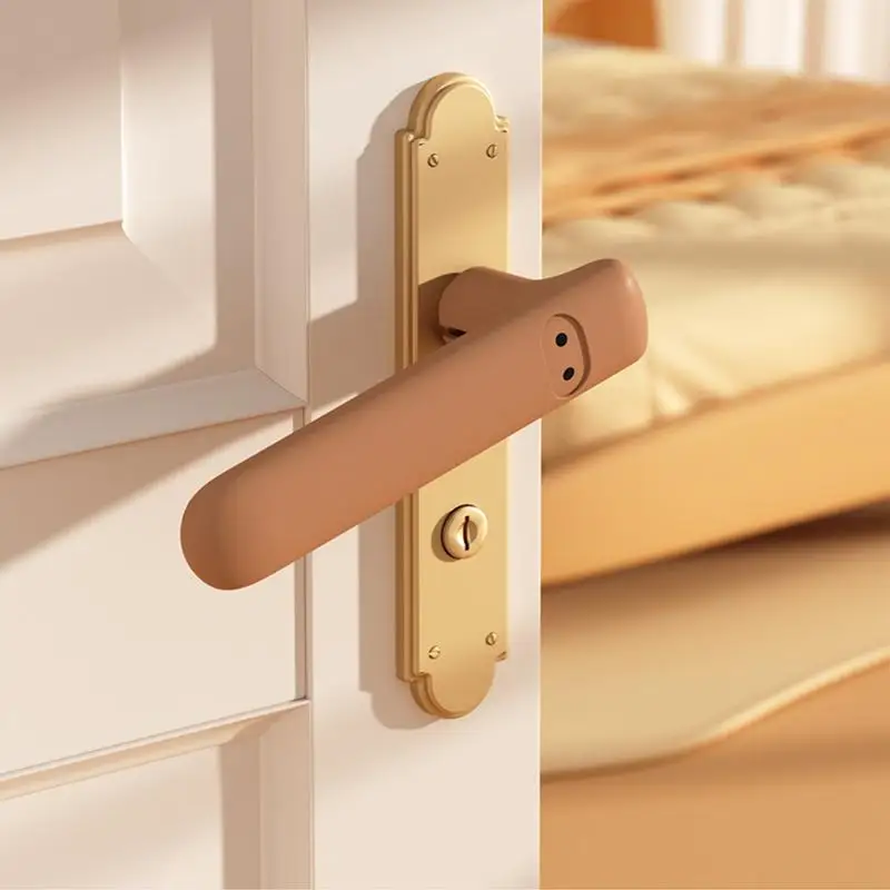 Silicone Door Handle Glove Covers Silicone Protector Covers For Door Handle Anti-Collision Protective Cover