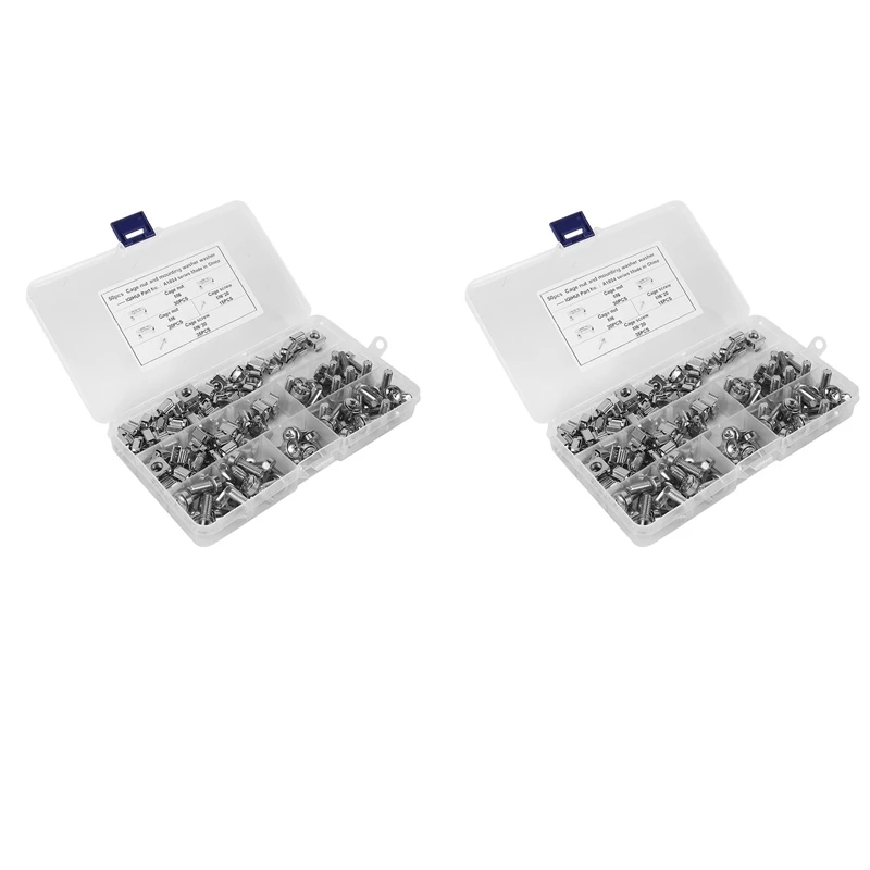 

100 комплектов M6 квадратные отверстия, крепежные гайки и монтажные винты, шайбы для серверной стойки и шкафа (M6X20 мм)