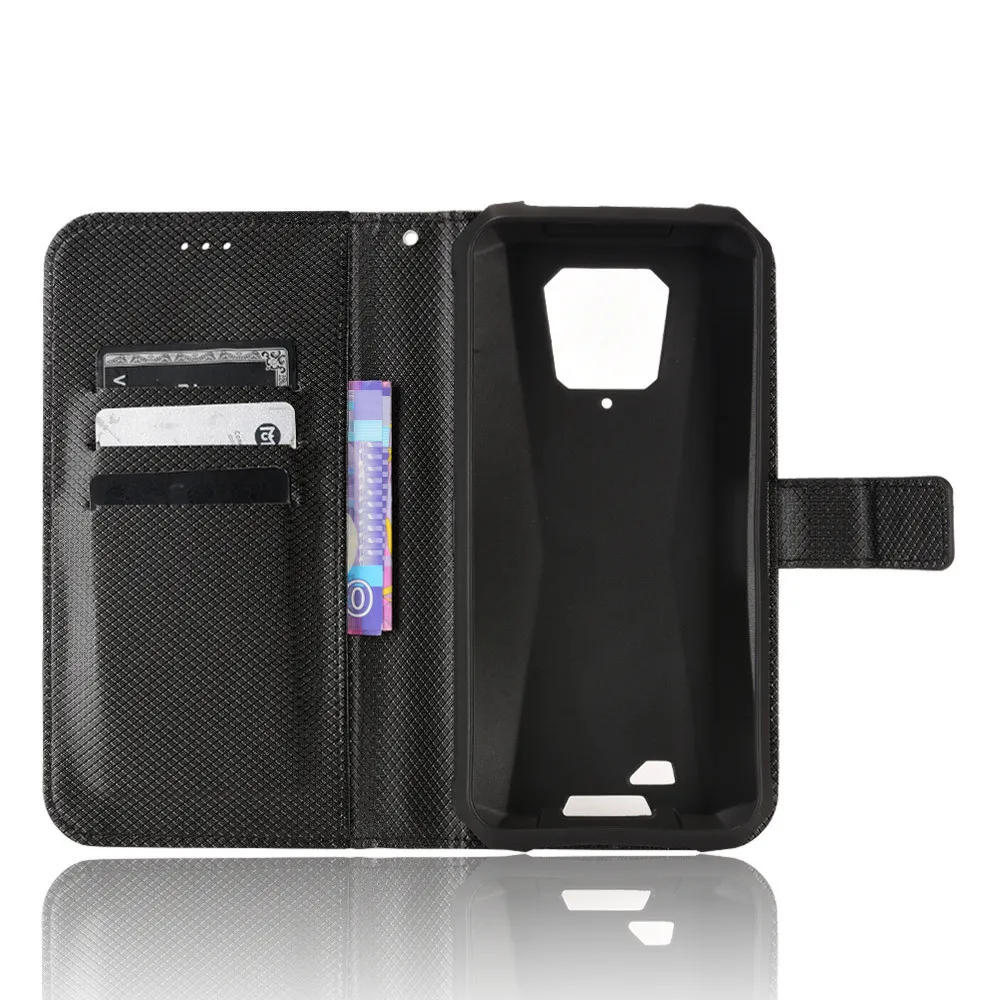 Custodia Portafoglio In PU Pelle Per Ulefone Armor 8 / Armor 8 Pro – Cover Flip Protettiva Con Guscio TPU, Colore Giallo - 3