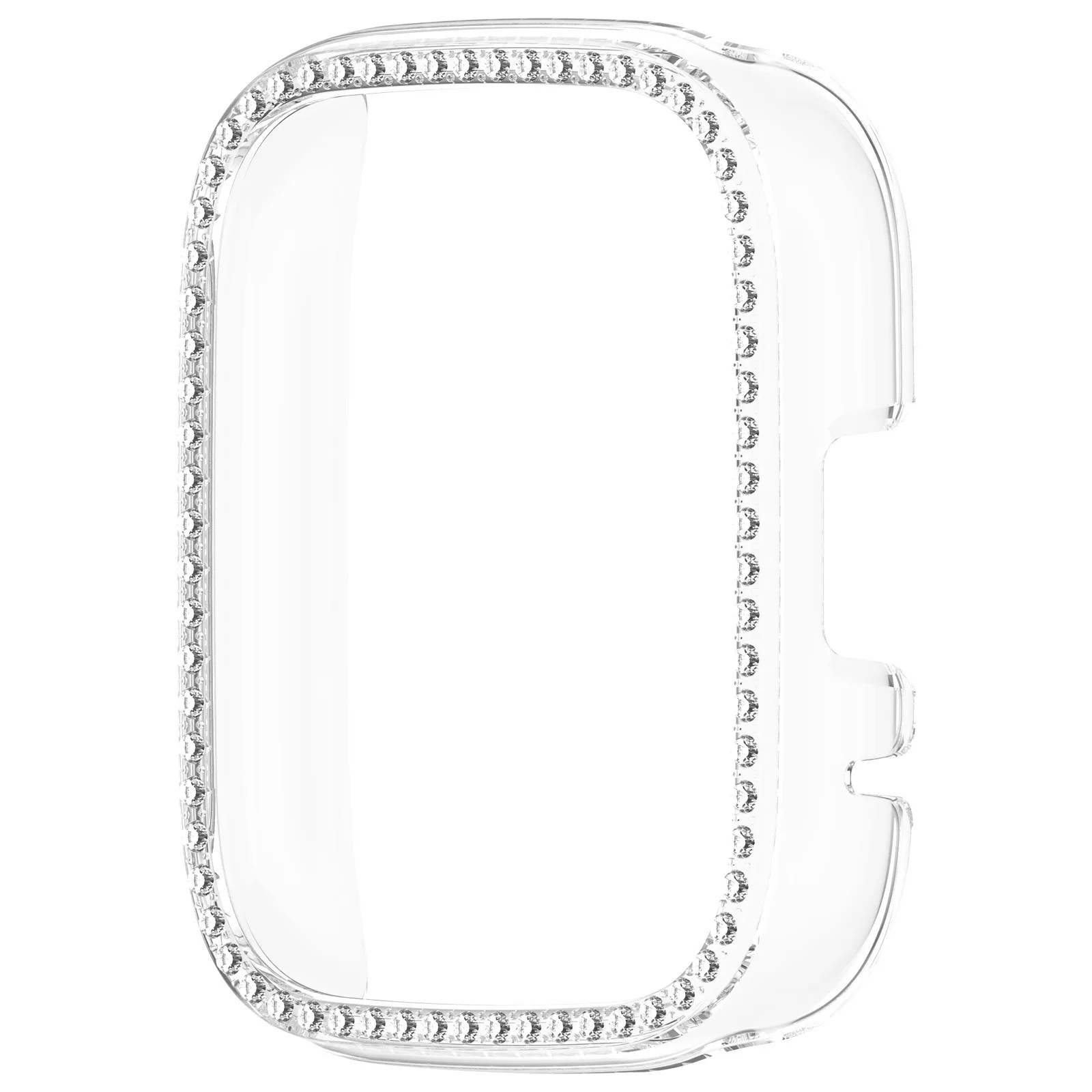 Diamond-Encrusted Hollow Watch Case