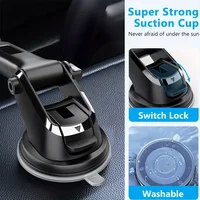General Motors Car Mobile Phone Holder Glass Suction Cup Telescopic Dashboard Mobile Phone Holder - Image 5
