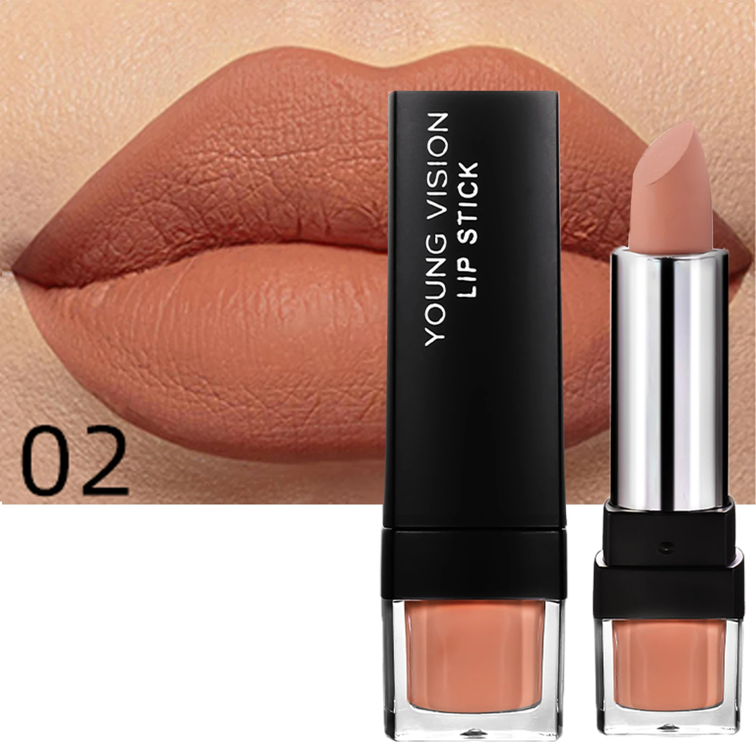 Velvet Finish Matte Lipstick Set: Long-Lasting, Non-Fading & Smudge-Proof