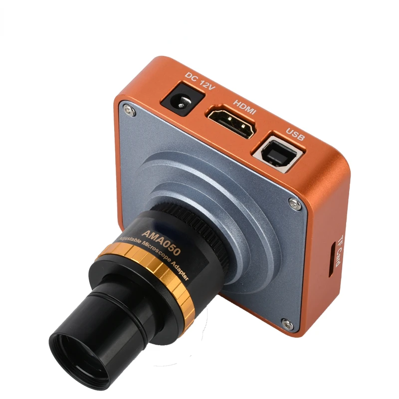 A câmera industrial de 21 milhões de pixels é equipada com