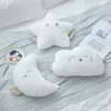 Skin-friendly White Cloud Star Moon Angel Wings Soft Stuffed Decor Pillows Cute Sky Pillow 1PC 4