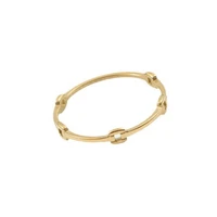 High End PVD Waterproof&No Fade Thin Ring for Women Stainless Steel Hollow Ring Jewelry 1