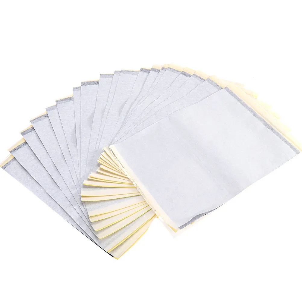 40Pcs 문신 전사 용지 A4 열 복사기 용 고감도 스텐실 트레이싱 용지 도트 매트릭스 프린터 스킨 아트 안전