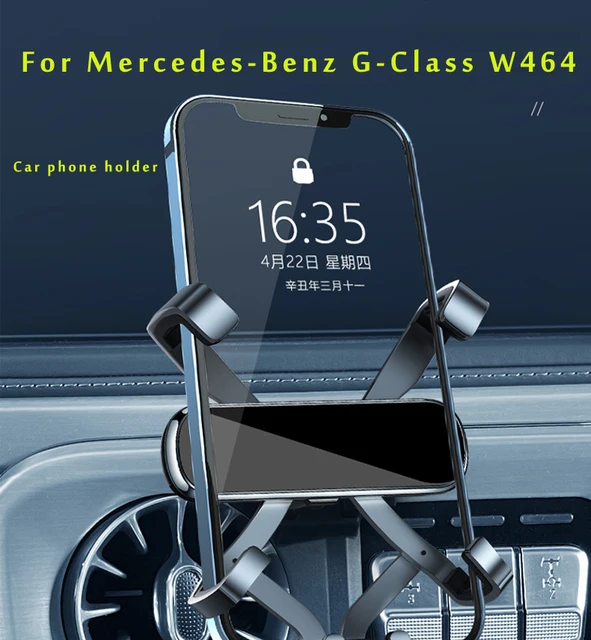 Car Phone Holder For Mercedes-Benz G-Class W464 G500 G350D G63 2019 2020  2022 GPS Stand Rotatable Support Mobile Accessories - AliExpress