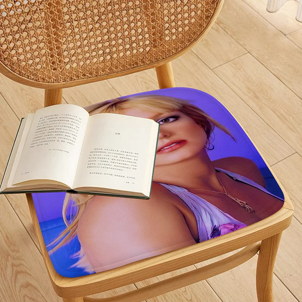 Singer Britney Spears Cushion Mat Nordic Printing Chair Cushion Soft Office Car Seat Comfort Breathable 45x45cm Sofa Cushion 6
