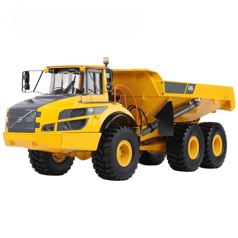 DOUBLE E A40G RC Truck 1/16 E017 Electric Alloy Remote Control Articulated Truck Model 2.4G Remote Control Truck Boys Toys 4