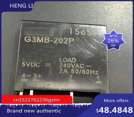 50-pz-lotto-g3mb-202p-dc5v-g3mb-202p-dc5v-dc-ac-pcb-ssr-in-5vdcout-modulo-240v-ac-2a-nuovo-in-magazzino-spedizione-gratuita