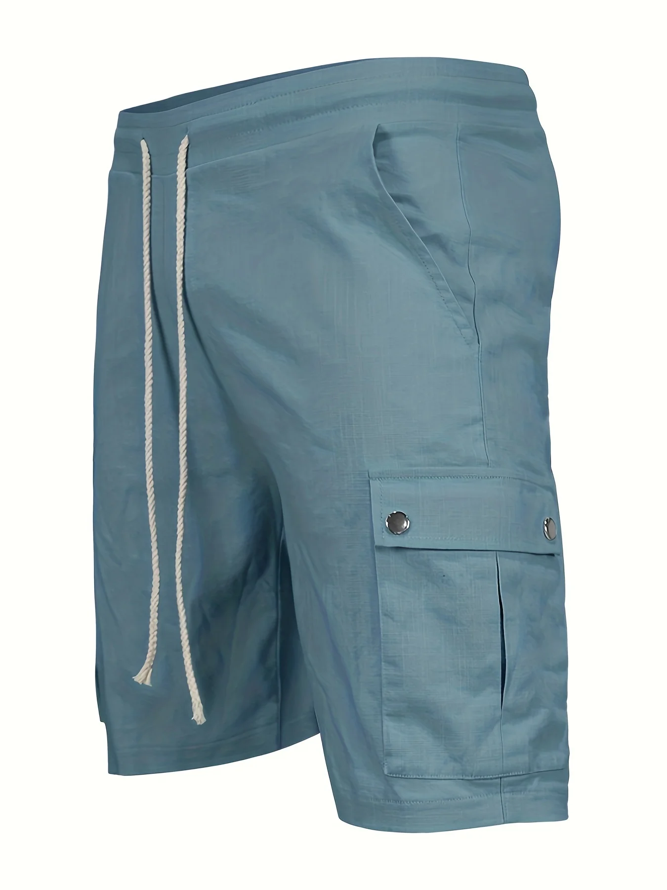 New summer men's trend West Coast pocket Heavy cotton outdoor shorts