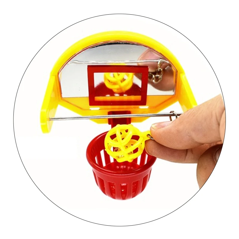 Parrot Toy 367A Funny Parrot Birds Mini Basketball Hoop Props Parakeet Ball Chew Toy Pet Supplies