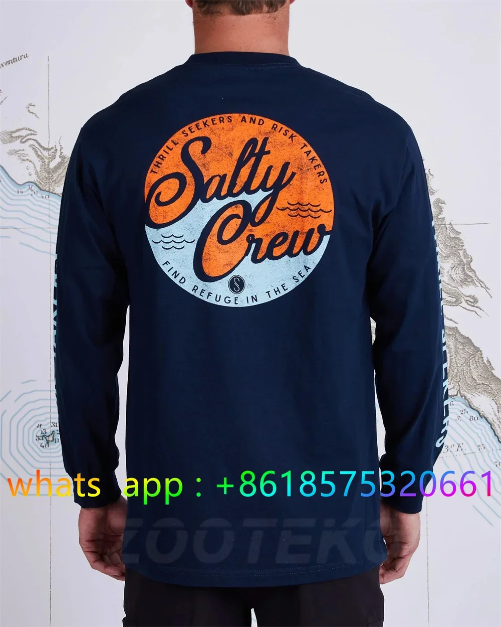 Fishing Wear Mens Crewneck Shirt Print Camisa De Pesca Fishing Long Sleeve Uv Protection T-shirt Performance Angling Clothing fishing shirt,fishing clothes