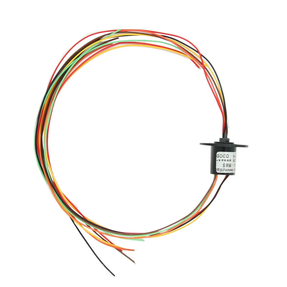

NEW 12.5mm 300Rpm 6 Wires CIRCUITSx2A Capsule Slip Ring AC 240V for Monitor Robotic Module arduino