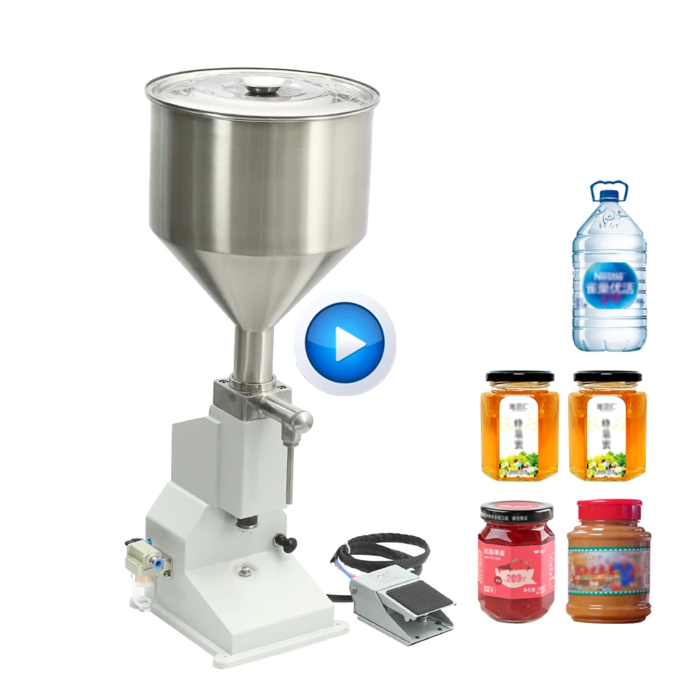 Bespacker A-02 Pneumatic Quantitative Foot Honey Paste Liquid Filling Machine