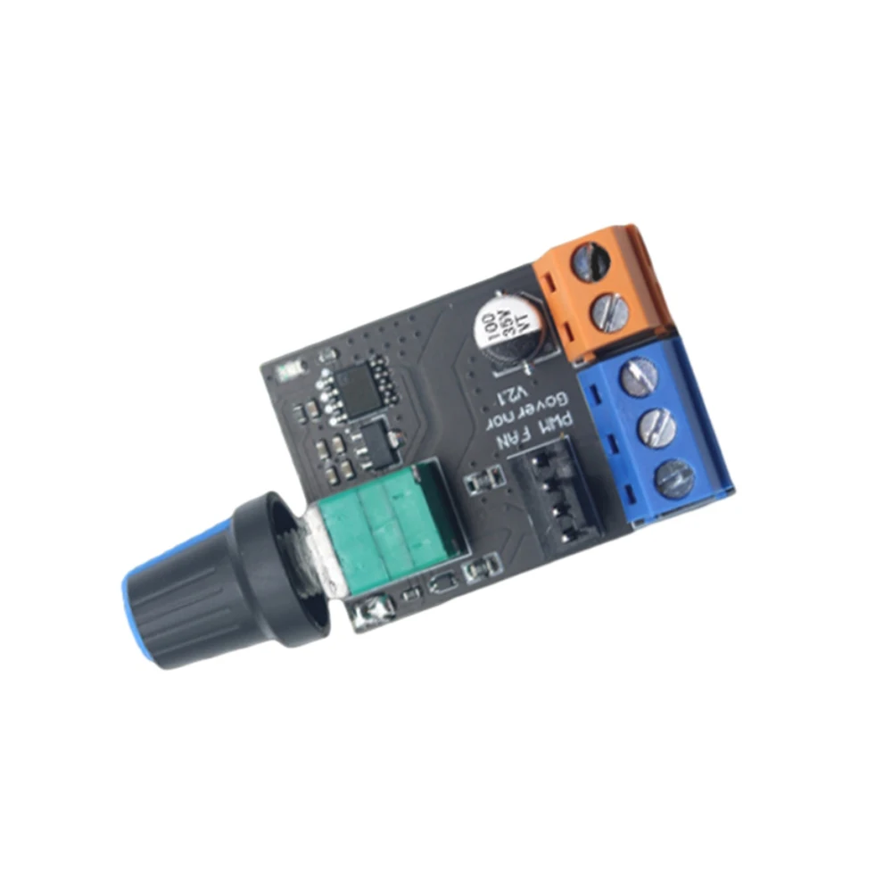 Server Fan 3Wire 4Wire Motor Stepless Governor PWM Motor Speed Controller DC 12V Speed Control Switch Drive Module
