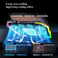 D13 Rapid Cooling Laptop Computer Stand Semiconductor Radiator Cooling Base Pad Cooler Notebook Cooling Gaming Laptop Holder - Image 4