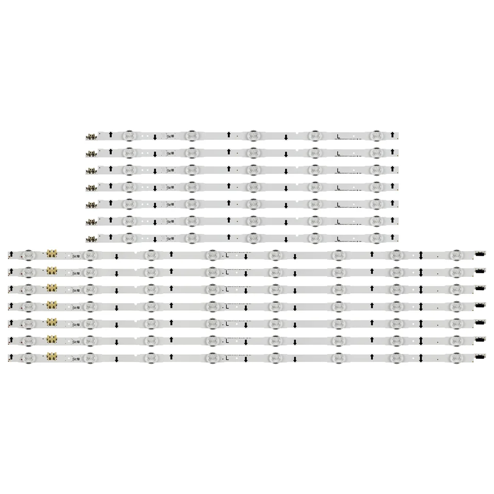 Kit Bandes LED 14 Pièces Pour TV Samsung 60 Pouces - Réf 2014SVS60F