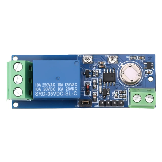Modulo Sensore Di Movimento PIR IR – Uscita Relè Regolabile – DC12V Per Arduino E Progetti Fai-da-Te