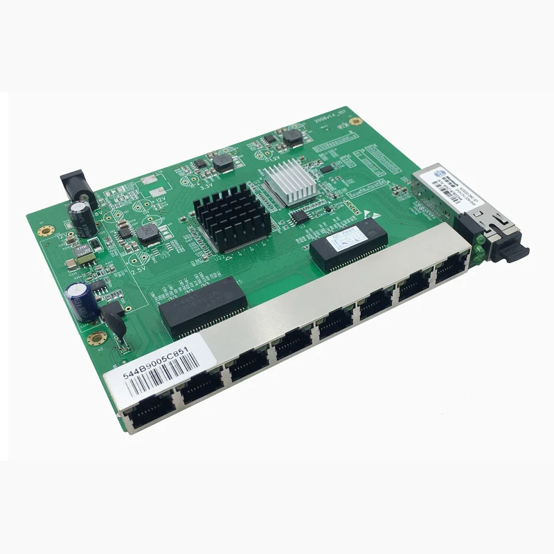

FTTX FTTB 8FE inverso PoE GEPON ONT MDU 8 портов 100 м обратное PoE Питание Защита от всплесков напряжения EPON ONU