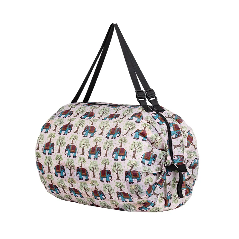Foldable Oxford Fabric Shopping and Travel Bag