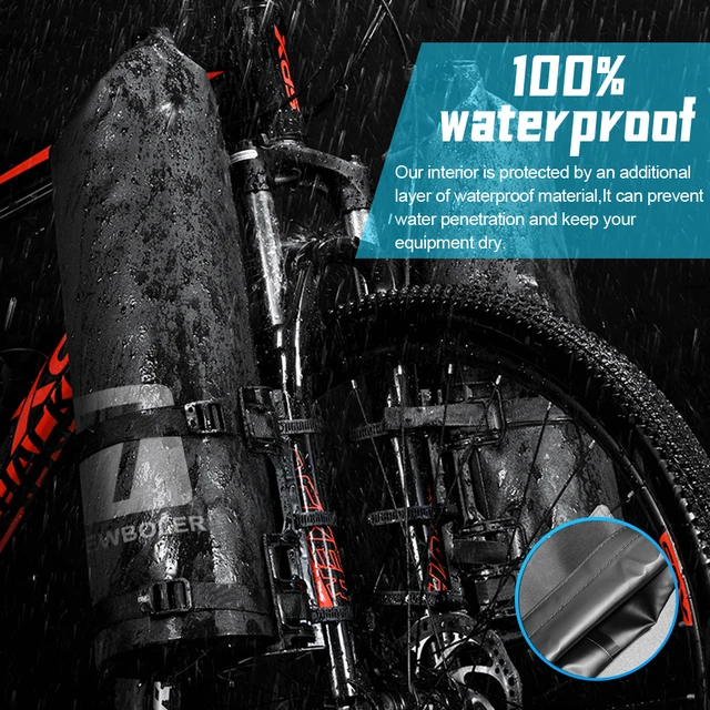 NEWBOLER: A Revolução da Armazenagem em Bicicletas 2 NEWBOLER Portable Waterproof Bike Fork Bag