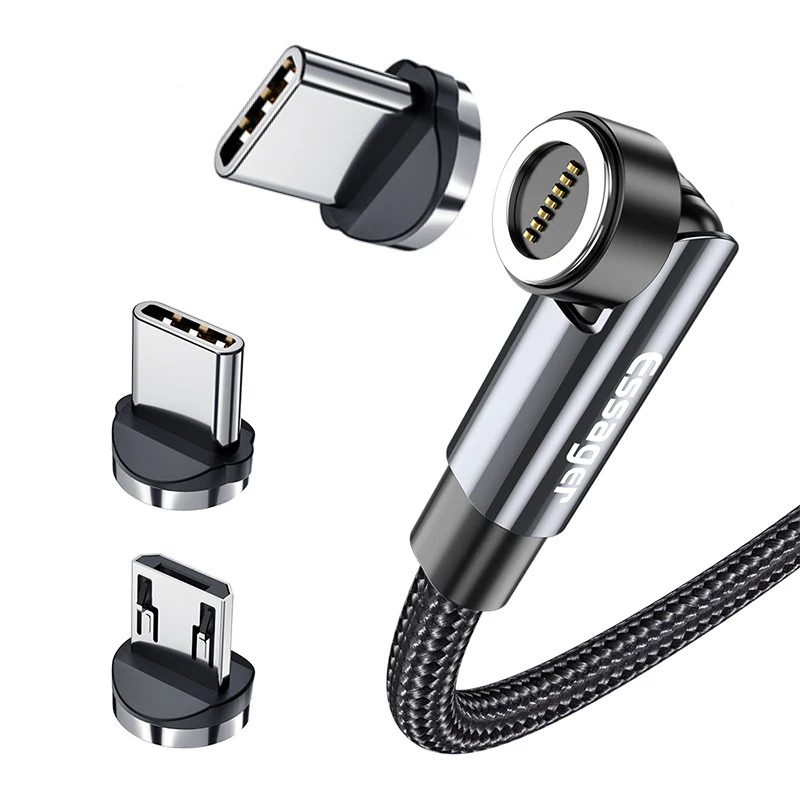 Essager Magnetic Charging Cable 3A Rotating Data Charger