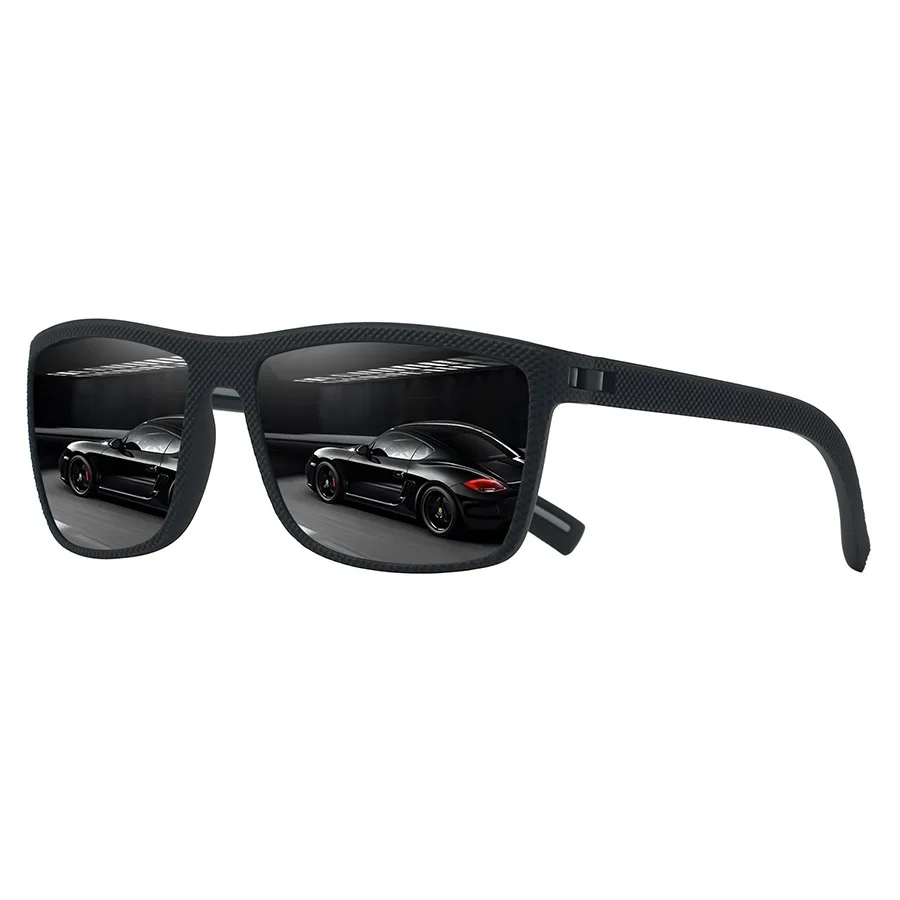 Retro Square Sunglasses - Stylish Colorful Eye Protection