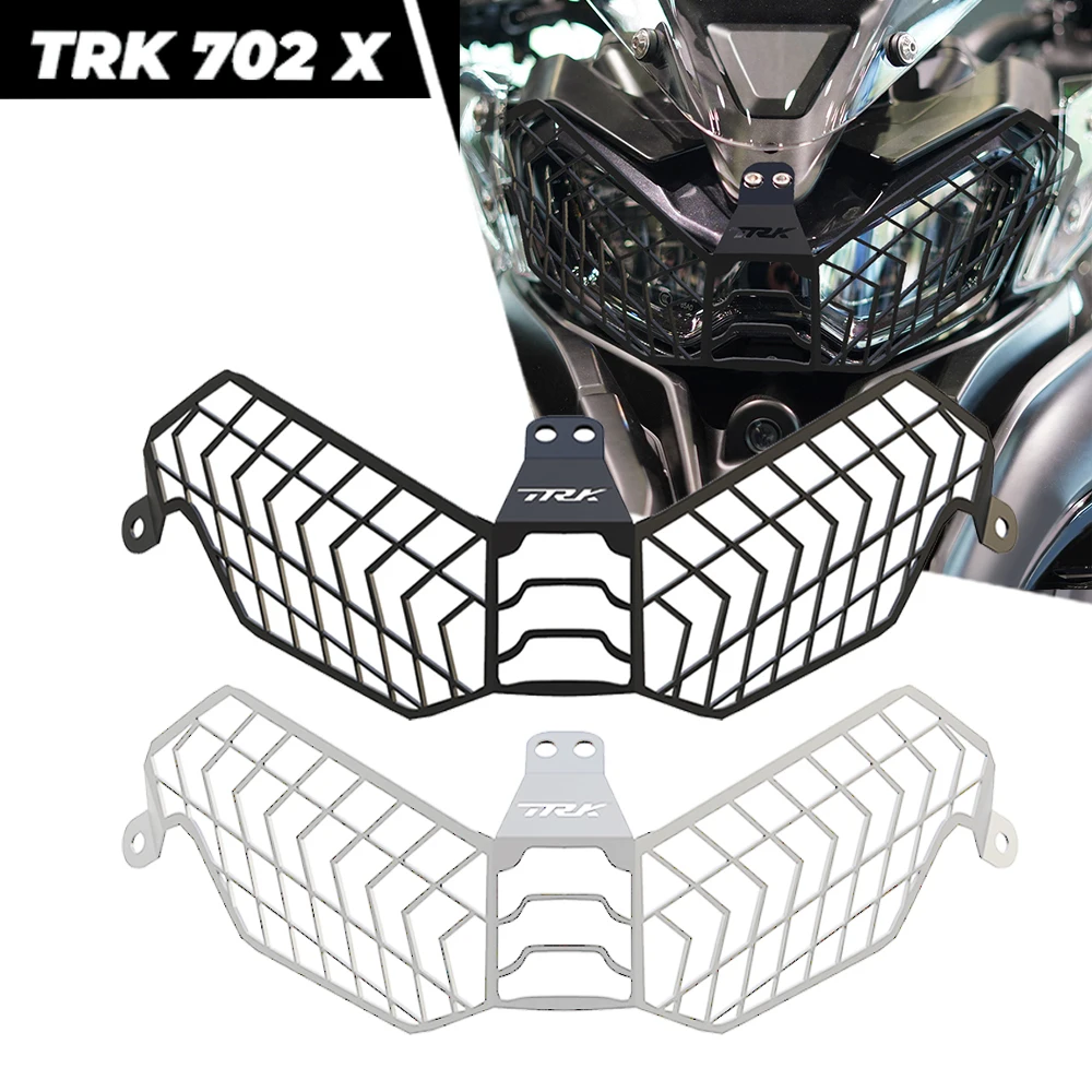 

2023 Motorcycle TRK 702 702X Accessories Headlight Grill Guard Protection Cover Protector For Benelli TRK702 TRK702X 2022-2023