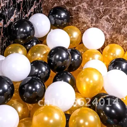 

30 Pieces 10-inch 1.5g Latex Pearl Balloons Wedding Birthday Party Christmas Decor Helium Ballon Kids Baby Shower Air Balls Glo